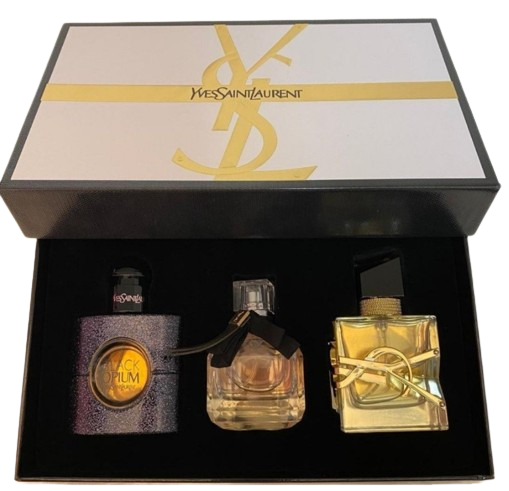 Estuche Yves Saint Laurent (Black Opium, Mon Paris, Libre)