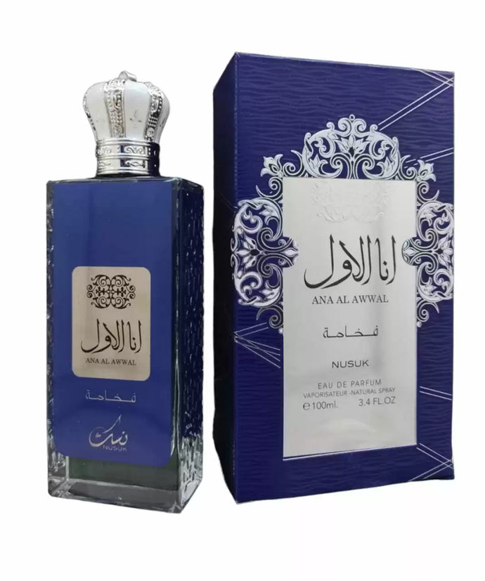 Perfume Árabe Nusuk Ana Al Awwal Blue Eau de Parfum